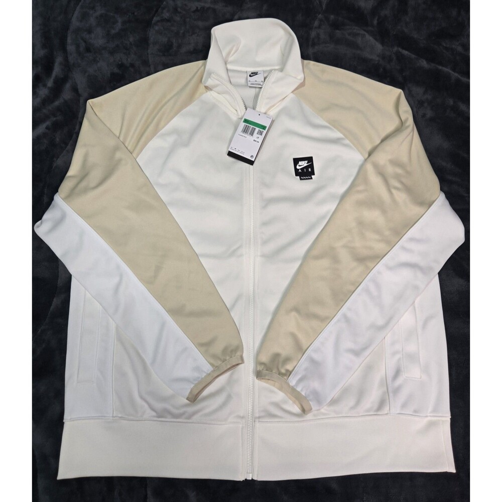 New Nike Air Men's Jacket Extra Large Poly-Knit Full-Zip Gym Running Workout